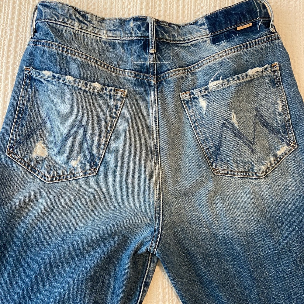 MOTHER High Waist Tunnel Vision Sneak in Take Me Higher  
Size 30 - Picture 10 of 10